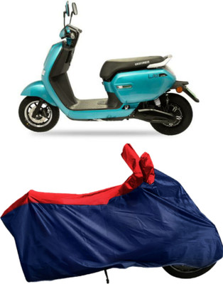 Autofly Waterproof Two Wheeler Cover for TVS(Zest 110, Blue, Red)