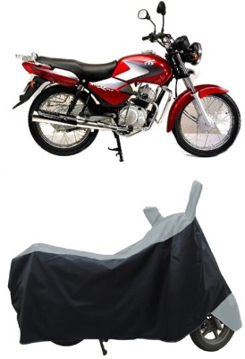 Coxtor Waterproof Two Wheeler Cover for TVS(Star, Grey)