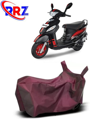 RRZ Waterproof Two Wheeler Cover for Mahindra(Rodeo, Maroon)