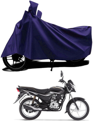 KEDIT Two Wheeler Cover for Bajaj(Platina 100 DTS-i, Blue)