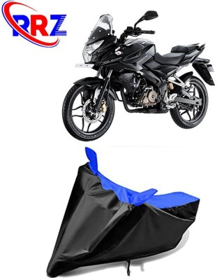 RRZ Waterproof Two Wheeler Cover for Bajaj(Pulsar NS 160, Black, Blue)