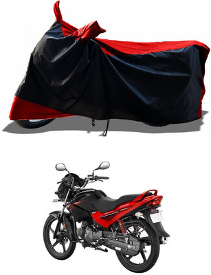 DeepShakshi AUTOMOTIVE Waterproof Two Wheeler Cover for Hero(Glamour Programmed FI, Red)