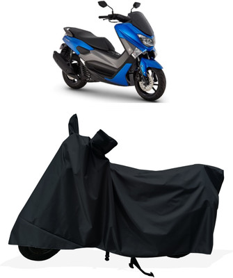 Tricway Two Wheeler Cover for Yamaha(NMax 155 BS6, Black)