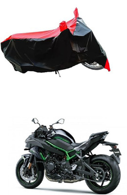 VESMEI Two Wheeler Cover for Kawasaki(ZH2 BS6, Red)