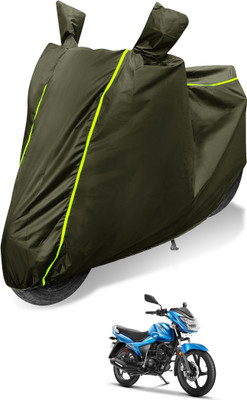 MOCKHE Waterproof Two Wheeler Cover for TVS(Victor New, Green)