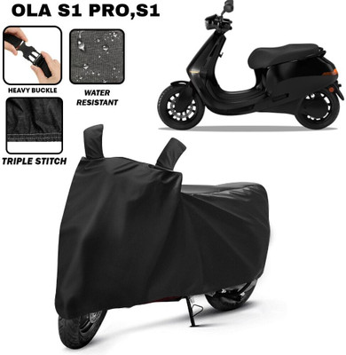 SRP PRODUCT Waterproof Two Wheeler Cover for Ola(Electric, Black)