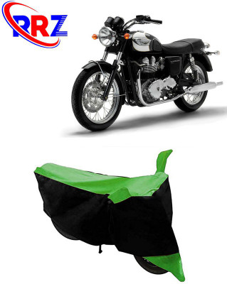 RRZ Waterproof Two Wheeler Cover for Triumph(Street Twin, Black, Green)