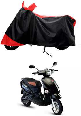 GROFATIK Two Wheeler Cover for Hero(Electric Photon BS6, Red)