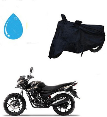 MMSSTAR Waterproof Two Wheeler Cover for Bajaj(Discover 150 s, Black)