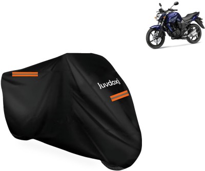 Juvdoxj Waterproof Two Wheeler Cover for Yamaha(FZ16, Black)