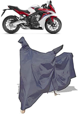 Amexride Two Wheeler Cover for Honda(CBR 650F, Grey)