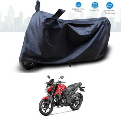 GOSHIV-car and bike accessories Two Wheeler Cover for Honda(X-Blade, Black)