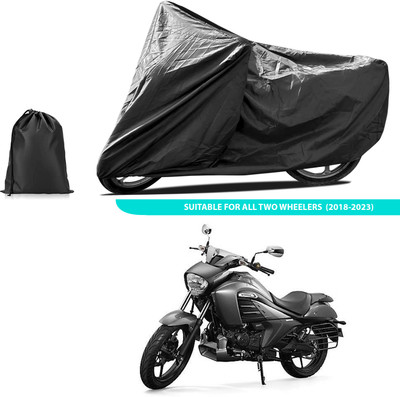 CODOKI Two Wheeler Cover for Suzuki(intruder 150, Black)