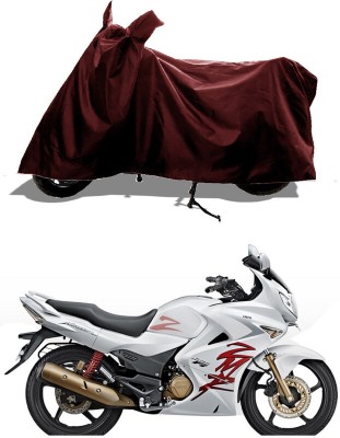 GROFATIK Two Wheeler Cover for Hero(Karizma ZMR, Maroon)