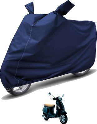 MOCKHE Waterproof Two Wheeler Cover for Vespa(Vespa, Blue)