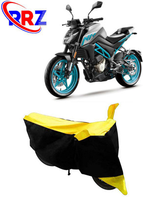 RRZ Waterproof Two Wheeler Cover for CFMoto(300NK, Black, Yellow)