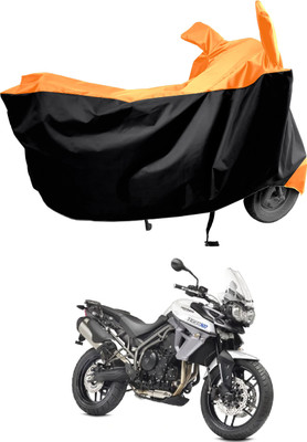 Amexride Two Wheeler Cover for Triumph(Tiger 800 XR, Multicolor)