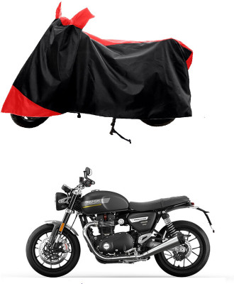 GROFATIK Two Wheeler Cover for Triumph(Speed Twin, Red)