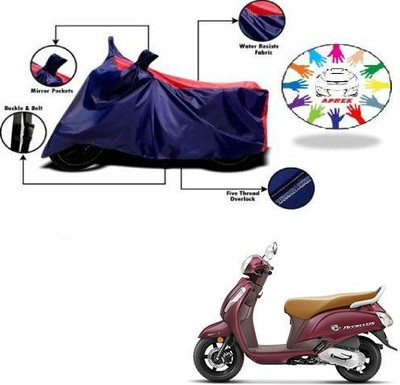 DeepShakshi AUTOMOTIVE Waterproof Two Wheeler Cover for Suzuki(Access SE, Blue, Red)