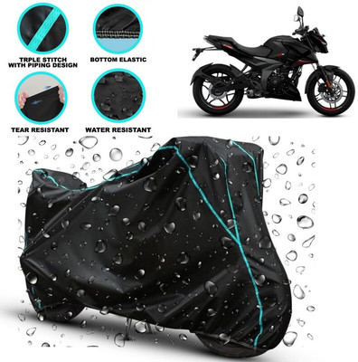 kerwa Waterproof Two Wheeler Cover for Bajaj(Pulsar N160, Black)