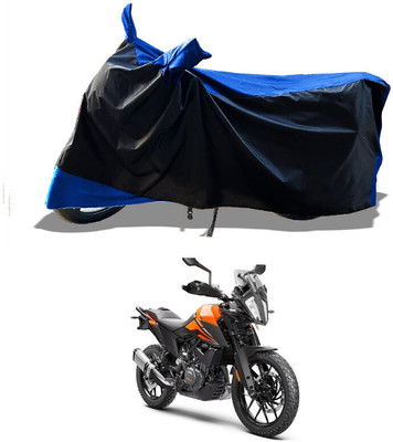 DeepShakshi AUTOMOTIVE Waterproof Two Wheeler Cover for KTM(390 Adventure BS6, Blue)