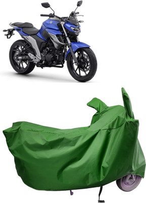Amexride Two Wheeler Cover for Yamaha(Fazer-250 BS6, Maroon)