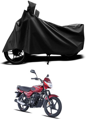 SThanaveX Waterproof Two Wheeler Cover for Bajaj(Platina, Black)