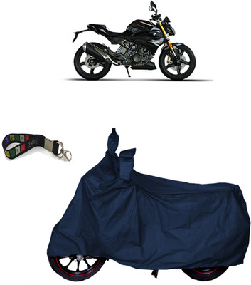 UKIGAL Two Wheeler Cover for TVS(Apache RTR 310 BS6, Blue)