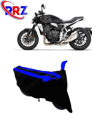 RRZ Waterproof Two Wheeler Cover for Honda(CB1000R, Black, Blue)