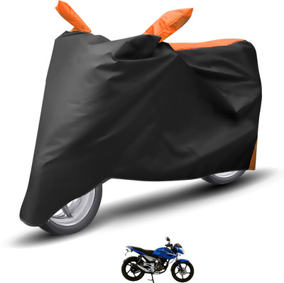 Caronix Waterproof Two Wheeler Cover for Bajaj(XCD 135, Orange)
