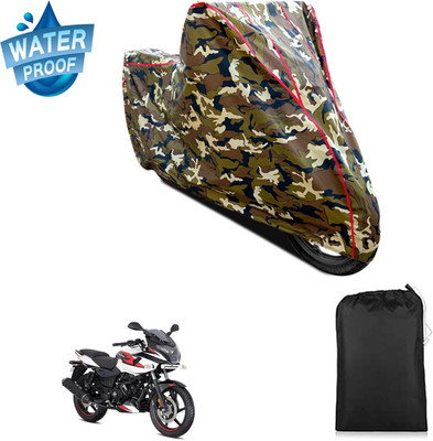 GOSHIV-car and bike accessories Waterproof Two Wheeler Cover for Bajaj(Pulsar 220F, Yellow)