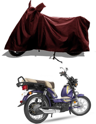 GROFATIK Two Wheeler Cover for TVS(XL 100 Heavy Duty, Maroon)