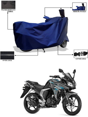CODOKI Waterproof Two Wheeler Cover for Yamaha(Fazer-FI BS6, Blue)