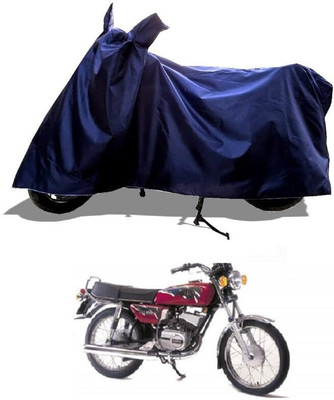 AASHTIK MART Two Wheeler Cover for Yamaha(RX 100, Blue)