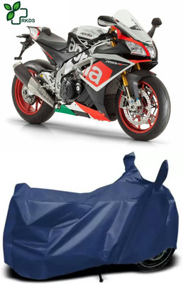 RKDS Healthcare Waterproof Two Wheeler Cover for Aprilia(Shiver 900 BS6, Blue)