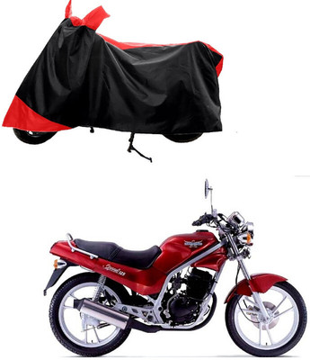 GROFATIK Two Wheeler Cover for Kinetic(GF 170, Red)