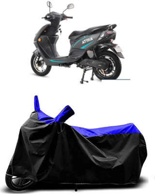 VESMEI Two Wheeler Cover for Hero(Electric Atria, Blue)