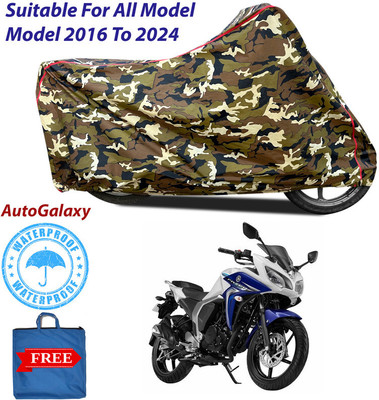 AutoGalaxy Waterproof Two Wheeler Cover for CFMoto(650MT, Multicolor)