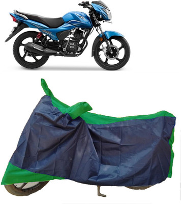 DIGGU Two Wheeler Cover for TVS(Victor, Multicolor)