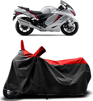 Fastak Two Wheeler Cover for Suzuki(Hayabusa, Red)