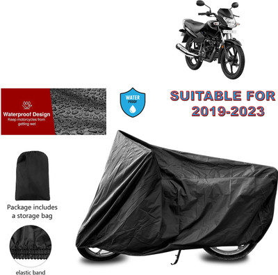 CODOKI Waterproof Two Wheeler Cover for TVS(Sport, Black)