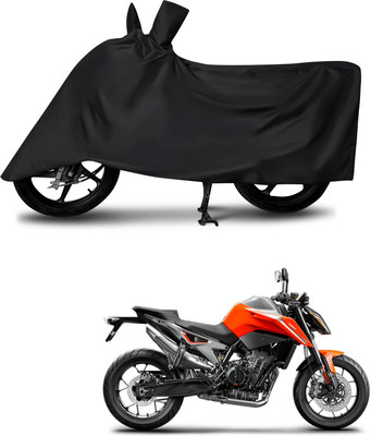 DeepShakshi AUTOMOTIVE Waterproof Two Wheeler Cover for KTM(790 Duke, Black)