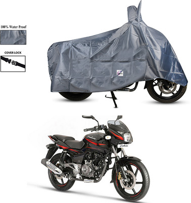 EGAL Waterproof Two Wheeler Cover for Bajaj(Pulsar 180, Grey)