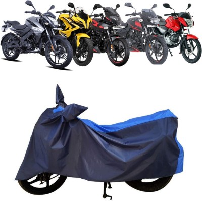 AUTOCAD Waterproof Two Wheeler Cover for Bajaj(Pulsar 160 NS DTS-i, Blue)