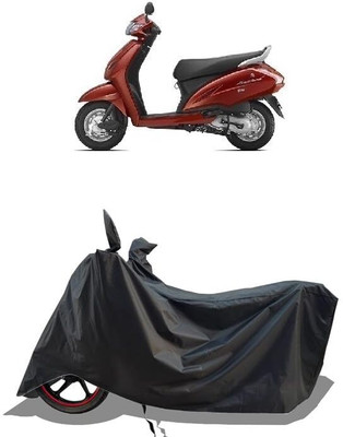 KEDIT Two Wheeler Cover for Honda(Activa 4G, Black)