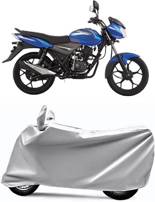XOCAVO Two Wheeler Cover for Bajaj(Discover 110, Silver)