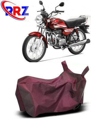 RRZ Waterproof Two Wheeler Cover for Hero(HF Dawn, Maroon)