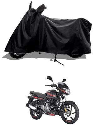 AASHTIK MART Two Wheeler Cover for Bajaj(Pulsar 125 Neon, Black)