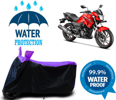 RTS COLLECTIONS Waterproof Two Wheeler Cover for Hero(Hunk, Multicolor)