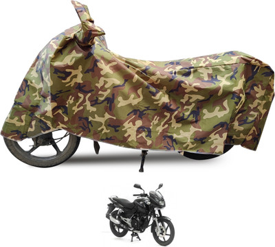 Euro Care Waterproof Two Wheeler Cover for Bajaj(Pulsar 180 DTS-i, Black)